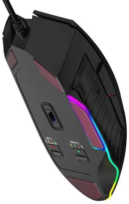 Миша ігрова A4Tech Bloody W95 Max Black - фото 6