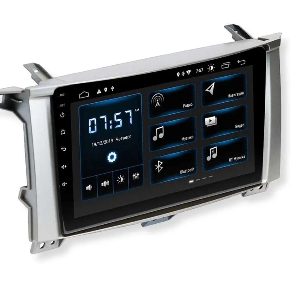 Штатна автомагнітола XPRO Тoyota Land Cruiser 100 2005 (10") +CAN Android 10.1 (4/32) чорний (MER-14134_5616) - фото 3