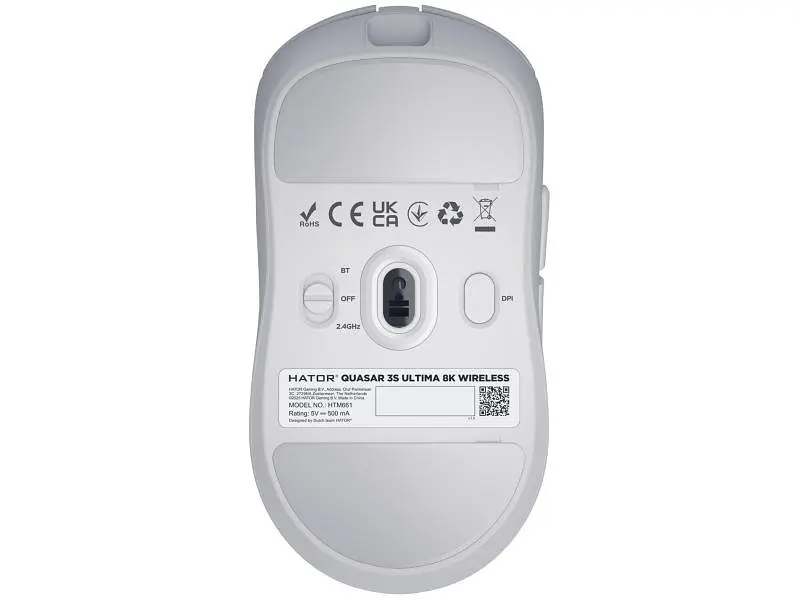 Миша Hator Quasar 3S ULTIMA 8K Wireless white (HTM661) - фото 6