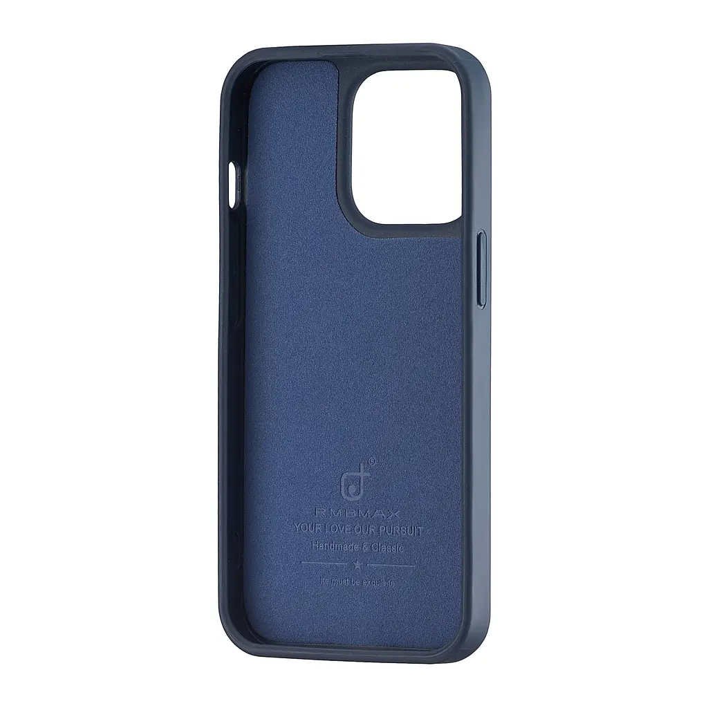 Чохол Jinduka Leather Ringo iPhone 13 Pro Blue - фото 3
