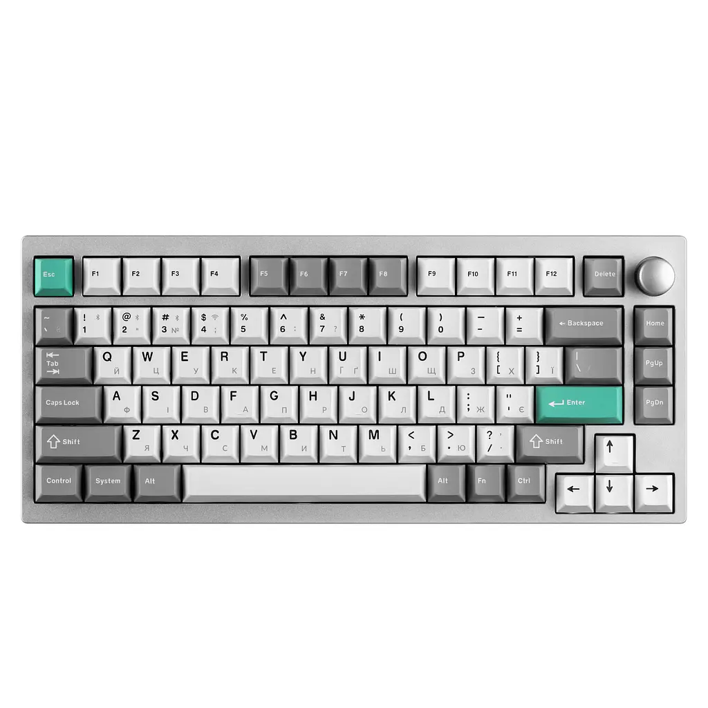 Клавиатура механическая P1 Pro 84Key, Keychron Super Banana, WL/BT/USB-A, QMK/VIA, Hot-Swap, E Lemokey teh0013894 - фото 4