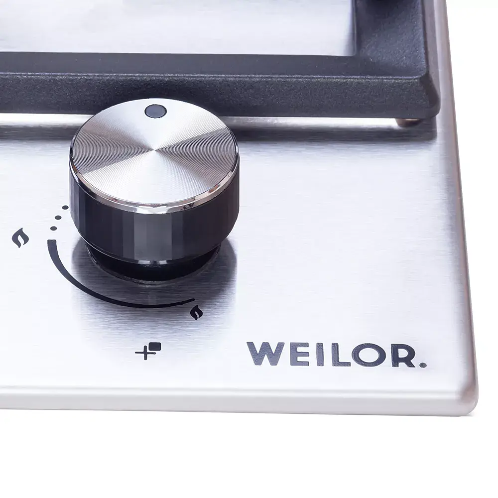 Поверхность газовая на металле Weilor GM W 624 SS - фото 6
