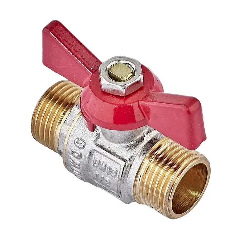 Кран кульовий Waterpro WP608-15MMW - 1/2" Шшм (сталевий метелик) WP3296
