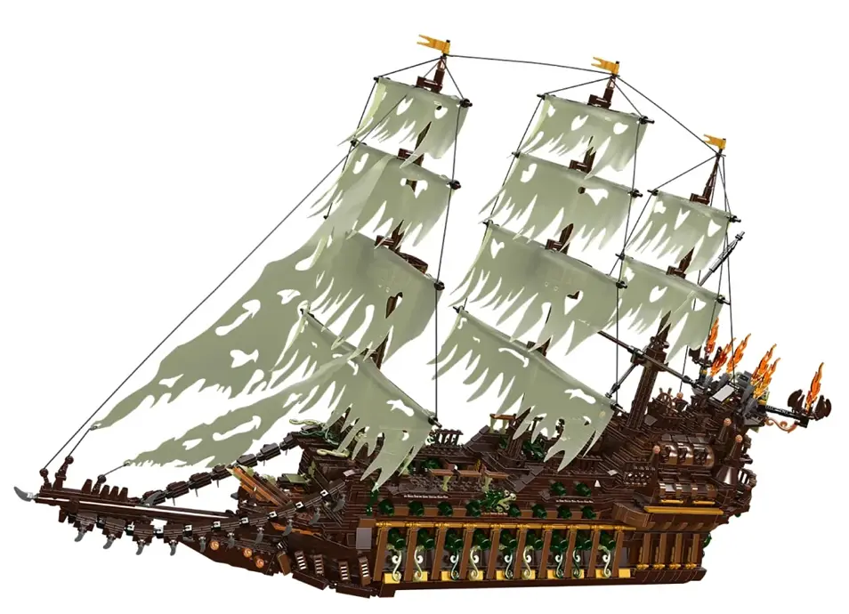 Конструктор Mould King Пиратский Корабль 4364 элемента Ramiz - фото 5