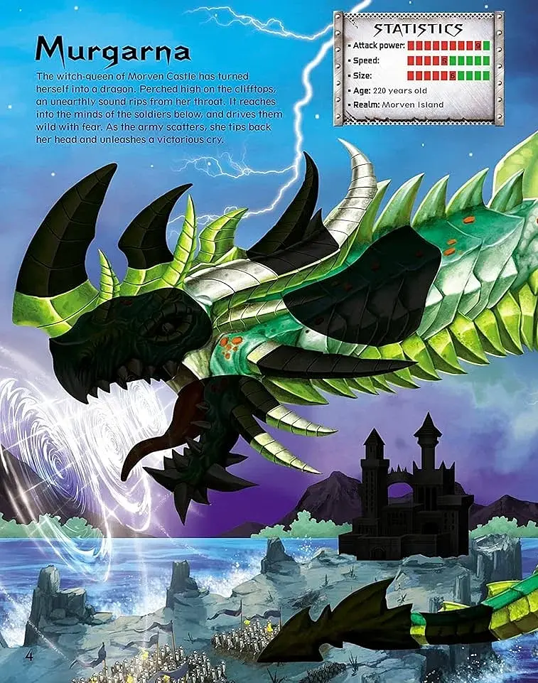 Build Your Own Dragons. Sticker Book - фото 2