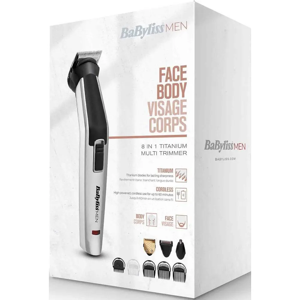 Тример для бороди та вусів BaByliss MT726E - фото 9