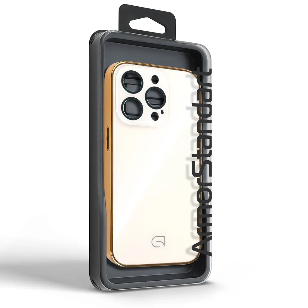Чохол до мобільного телефона Armorstandart Apple iPhone 15 Pro Beige Gold (ARM76228) - фото 3