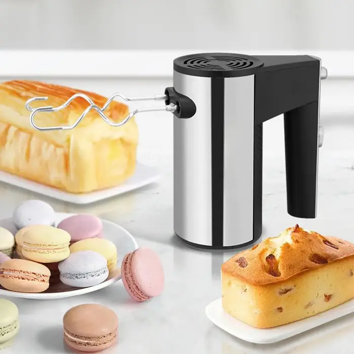 Ручний міксер Domotec MS-6690 400 Вт 5 швидкостей подвійні вінчики - фото 3