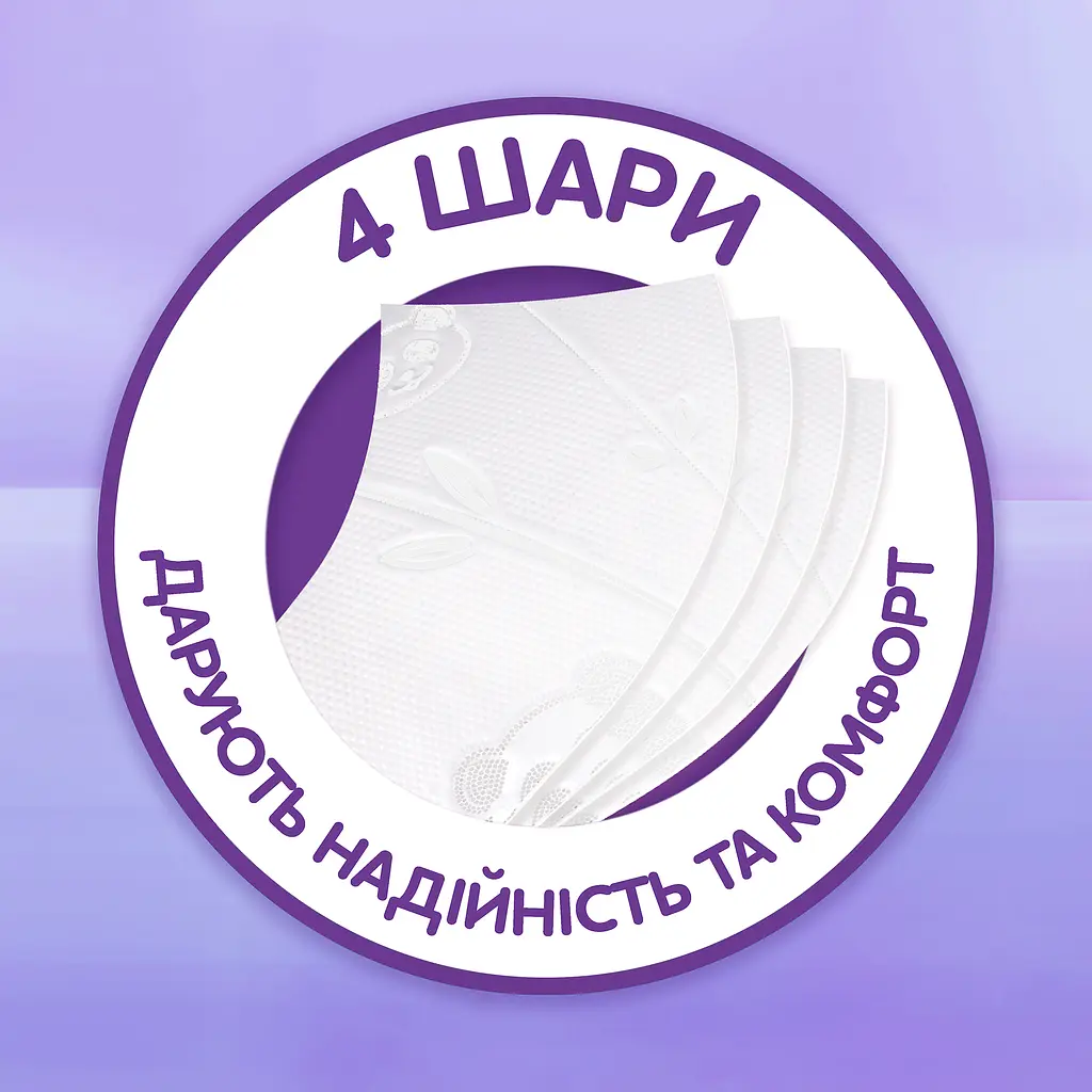 Туалетний папір Сніжна Панда Extra Care Superior чотиришаровий 32 рулони - фото 3