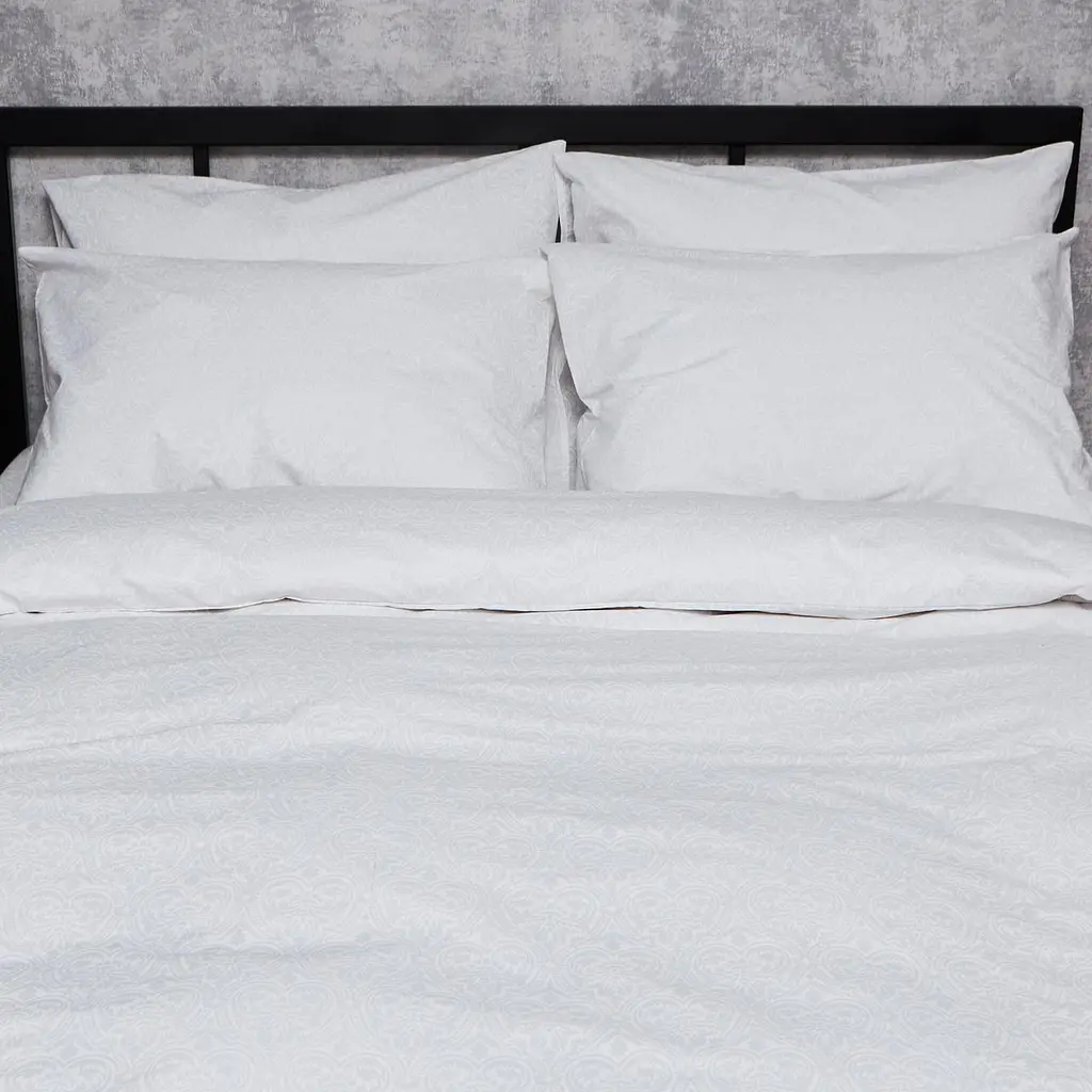 Комплект постільної білизни Moon&Star Бязь Gold Люкс Soft Elegance Євро 200х220 наволочки 2х40х60 - фото 3