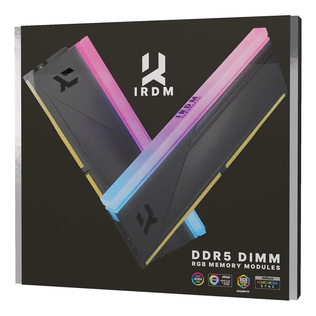 Модуль пам'яті для комп'ютера DDR5 32GB (2x16GB) 6000 MHz IRDM RGB Black Goodram (IRG-60D5L30S/32GDC) - фото 5