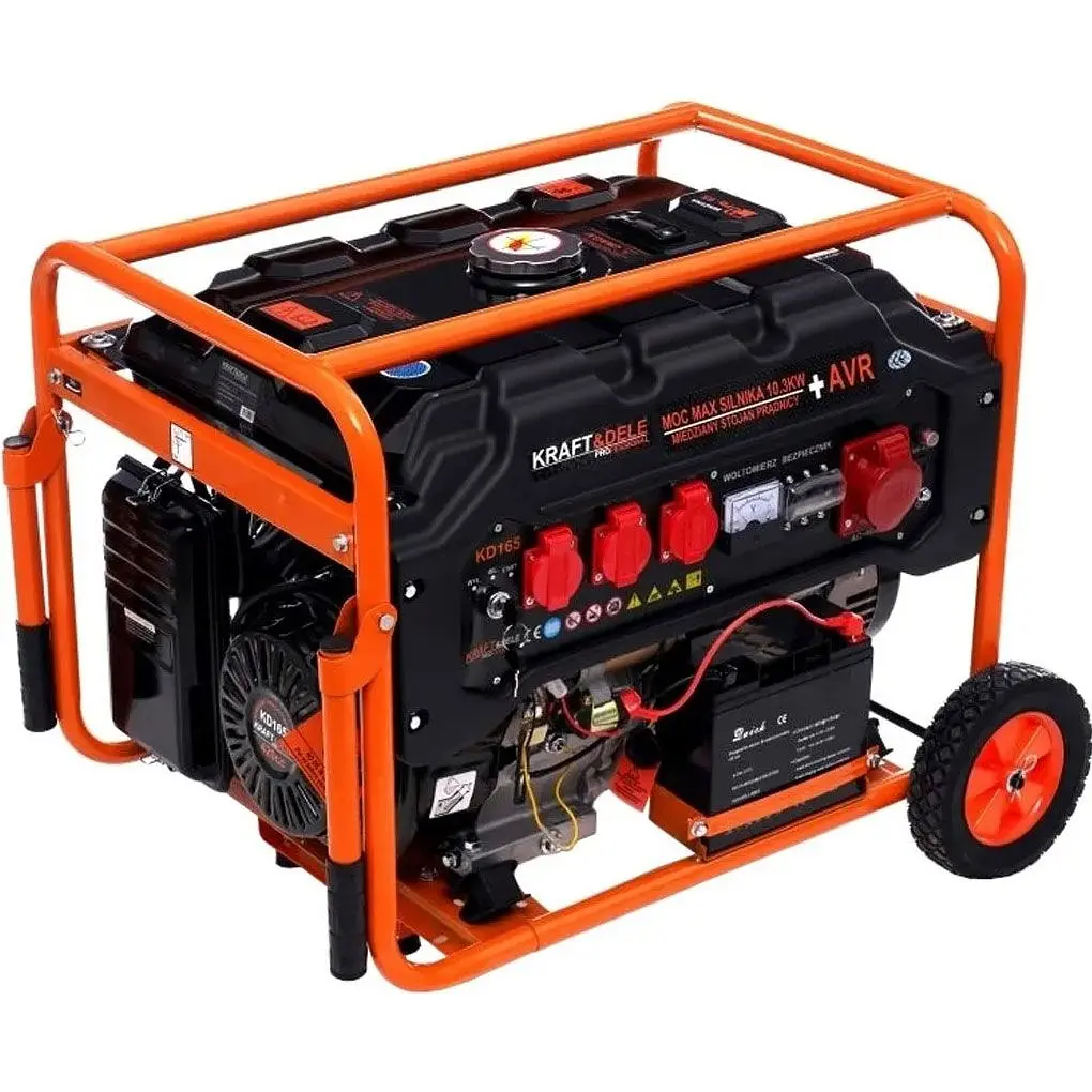 Генератор газово-бензиновий Kraft&Dele KD165 [DD0006909] [129087] - фото 2