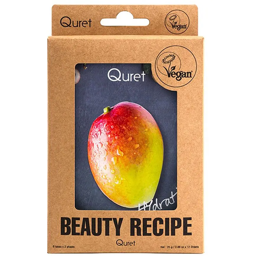 Маска для обличчя Quret Beauty Recipe зволожуюча 25 г - фото 2
