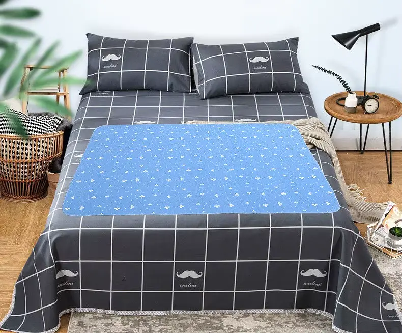 Багаторазова пелюшка для собак Derby Washable Reusable Pet Pee Pad Cotton Plaid 60х90 см - фото 2