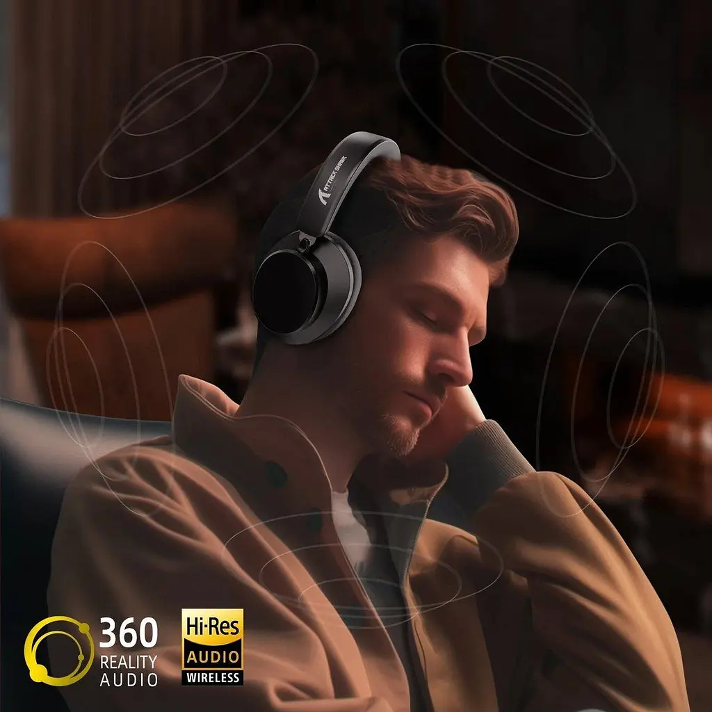 Навушники Attack Shark G500 Wireless (AS-G500-B) Black (G-000003987) - фото 3