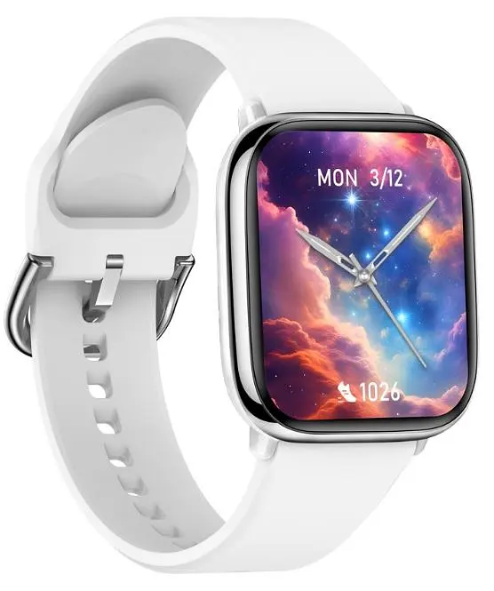 Смарт-годинник Gelius GP-SW014 (Amazwatch GTi) Crystal White - фото 16