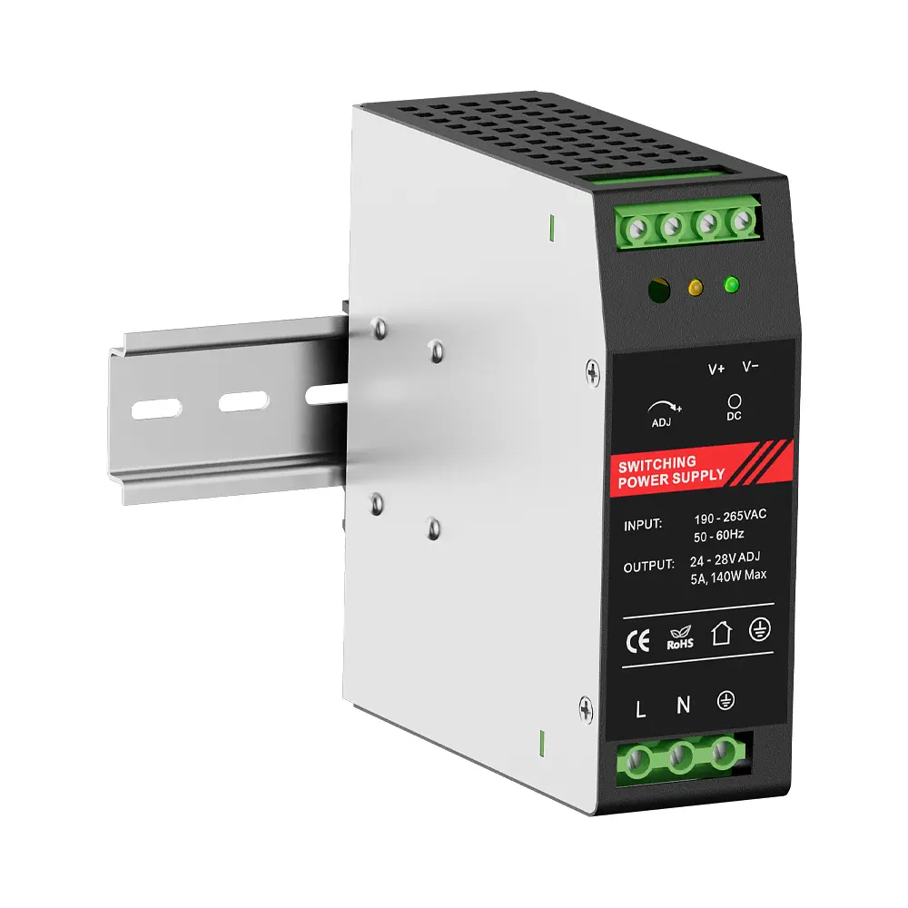 Джерело безперебійного живлення Kraft PSU-2405DIN 24V з кріпленням на DIN-рейку (43-00113) - фото 2