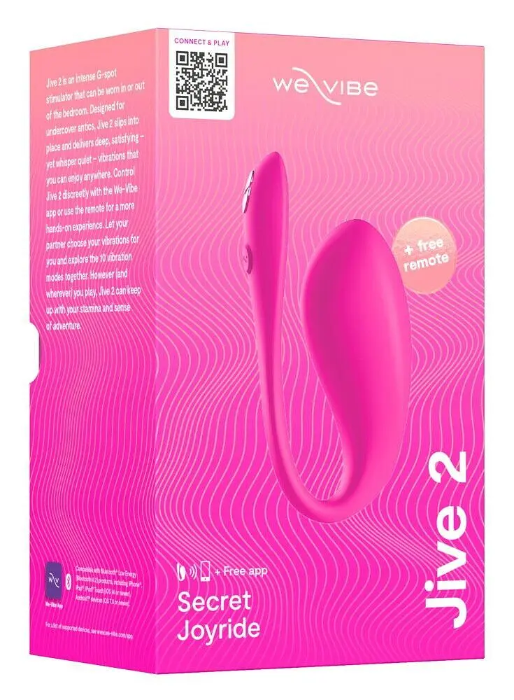 Віброяйце We-Vibe Jive 2 зі смарт-управлінням - фото 12