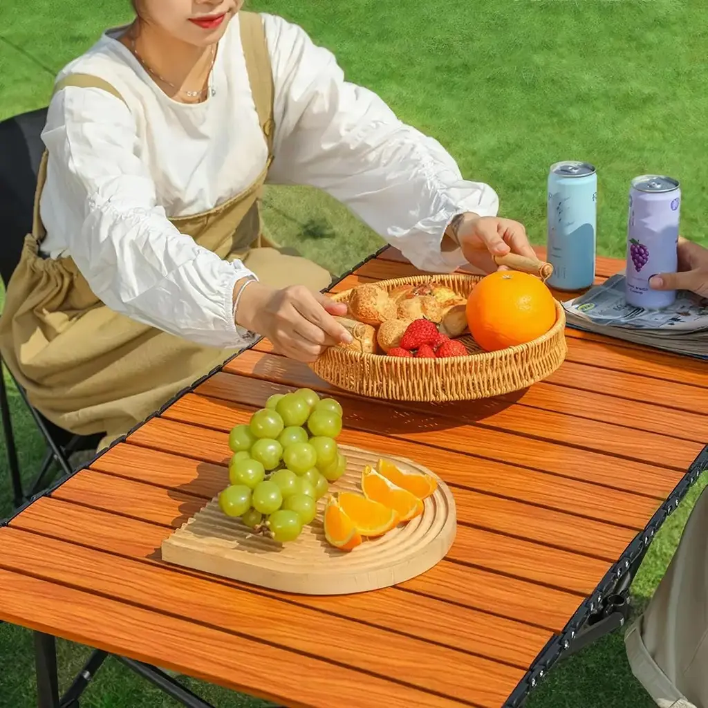 Складной стол Market Union 95х55х50 см светло-коричневый (1004593) - фото 5