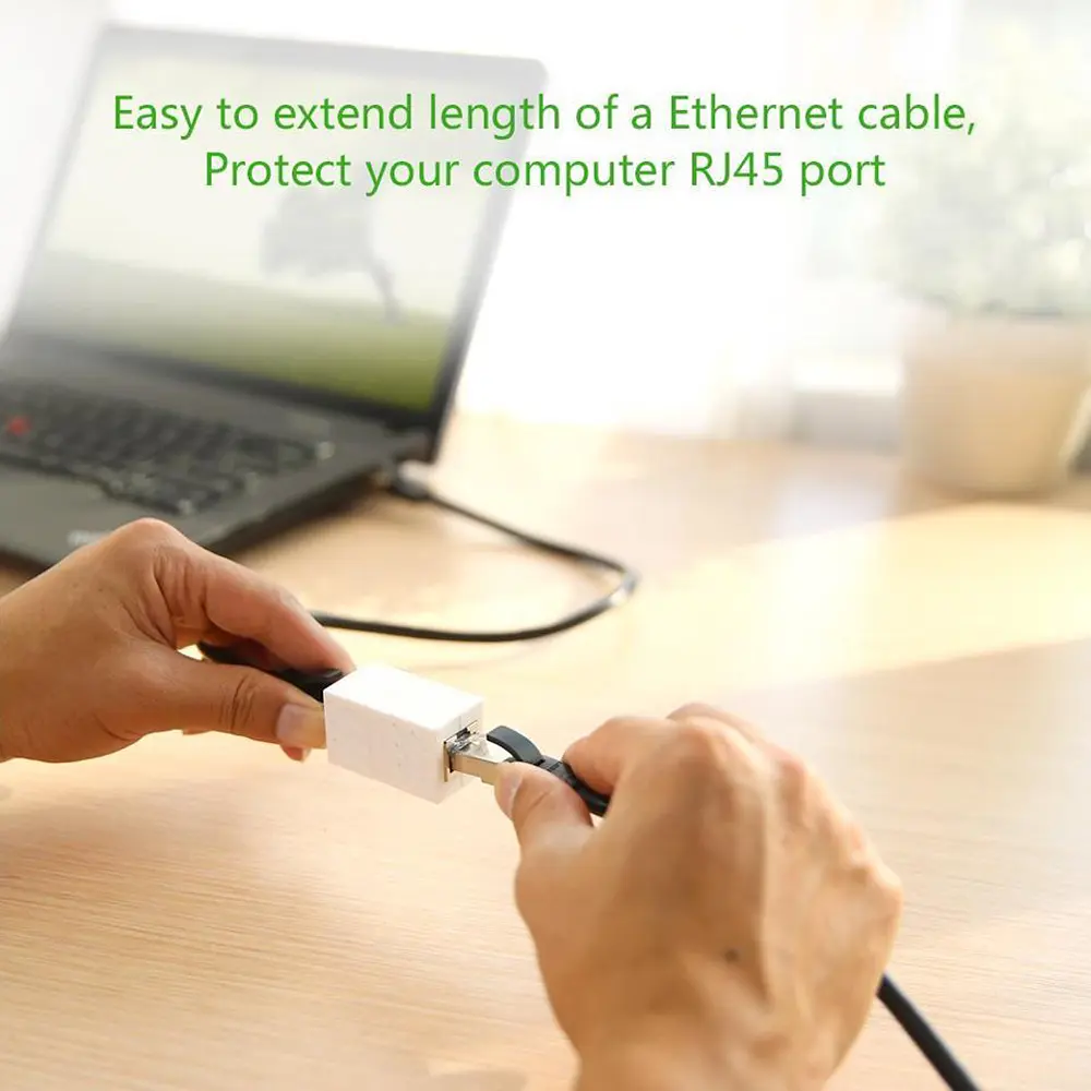 З'єднувач кручений пари RJ45 Ugreen NW114 20311 Білий - фото 5