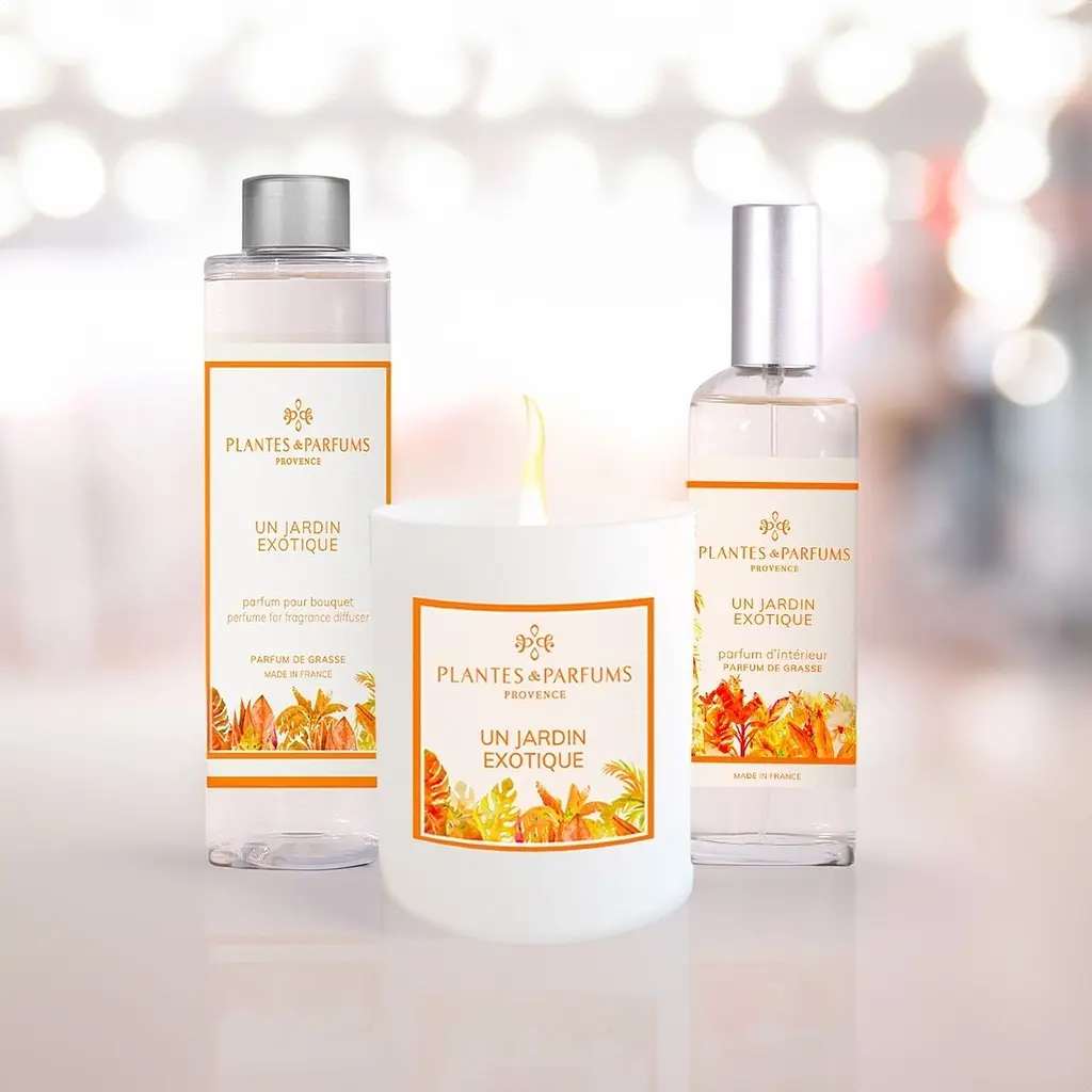 Ароматична свічка Plantes & Parfums Un Jardin Exotique 180 г - фото 3