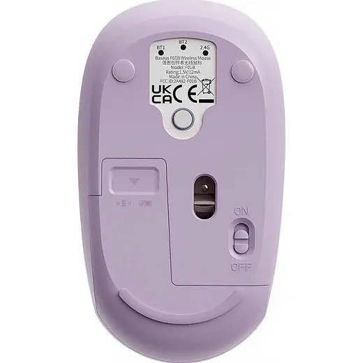 Мышь Baseus Wireless Mouse F01B Nebula Purple Tri-Mode (B01055503513-00) [99875] - фото 6