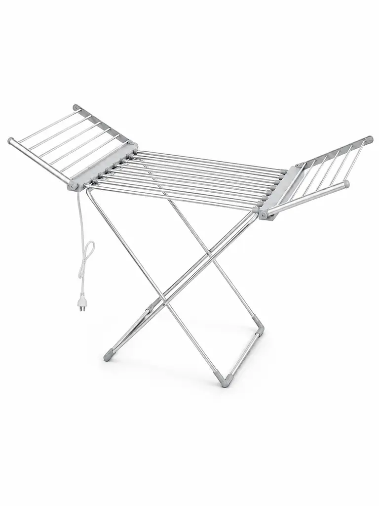 Електрична сушарка для білизни складана 18 прутів 146×55×74 см 230 W до 15 кг (49676054)