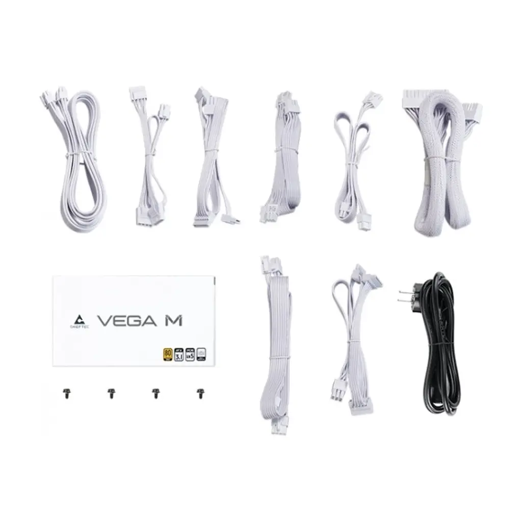 Блок живлення Chieftec 850W VEGA M WHITE (PPG-850-CW) - фото 7