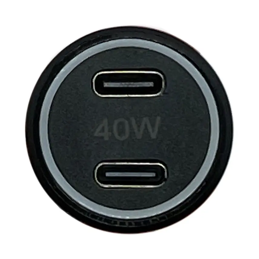 Автомобильное зарядное устройство XON UniLink Type-C 40W (2 x PD20) Black (CU002C40WB 3463) - фото 2
