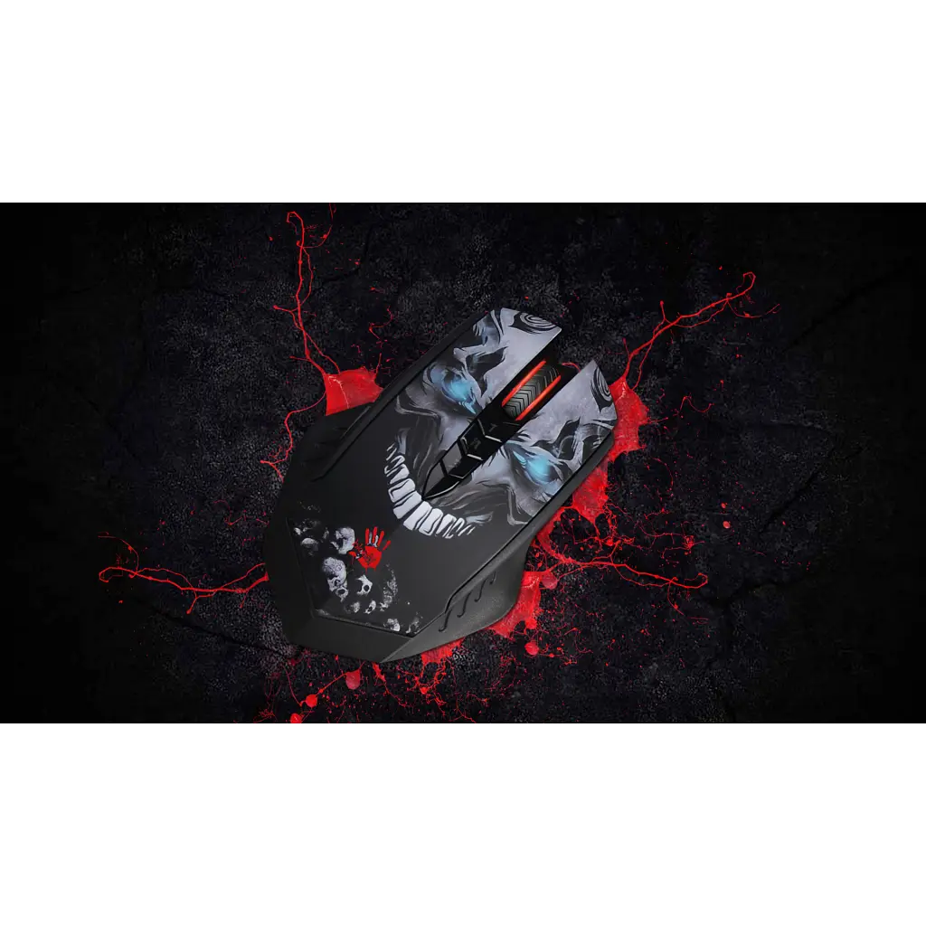 Мишка A4Tech Bloody R80 Plus Wireless Skull (4711421977326) - фото 4