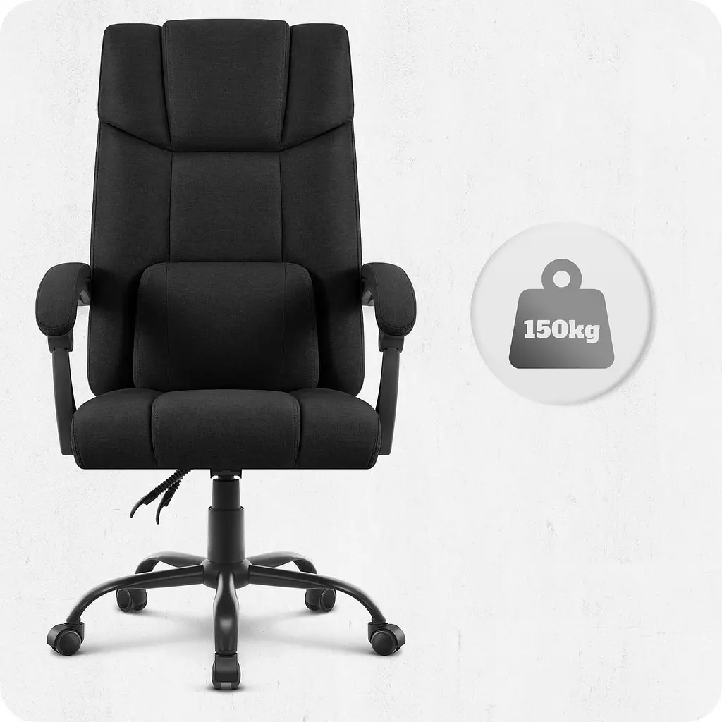 Кресло офисное Cabro C505 Black ткань - фото 8