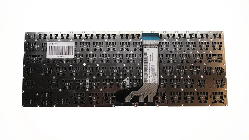 Клавіатура для ноутбука ASUS (X411 series) rus, black, без фрейма - фото 2