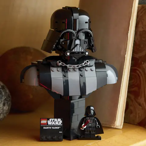 Конструктор LEGO Star Wars Погруддя Дарта Вейдера V29 349 деталей (75439) - фото 8