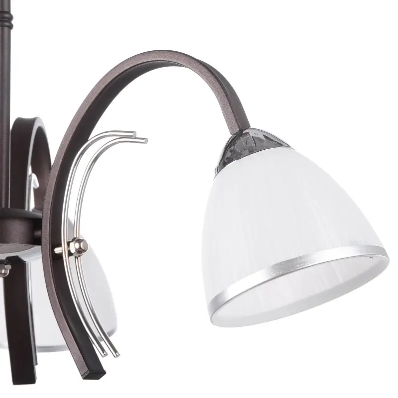 Люстра потолочная Brille в спальню E27 60W BR (LK-548C/3) - фото 2