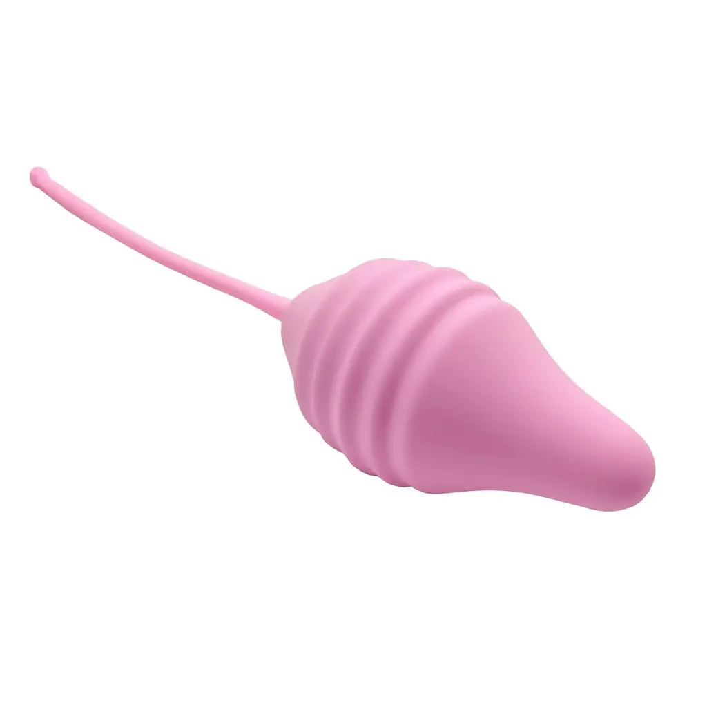 Вагінальні кульки Femintimate Pelvix Silicone String, 6 см (рожевий) - фото 5