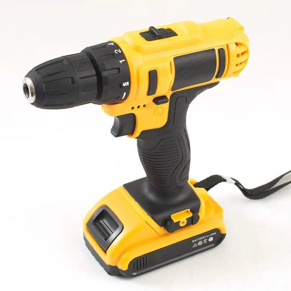 Шуруповерт Electric Drill KAR 600 з набором слюсарного інструменту ∙ Універсальний шуруповерт з насадками Electric Drill 24W - фото 2