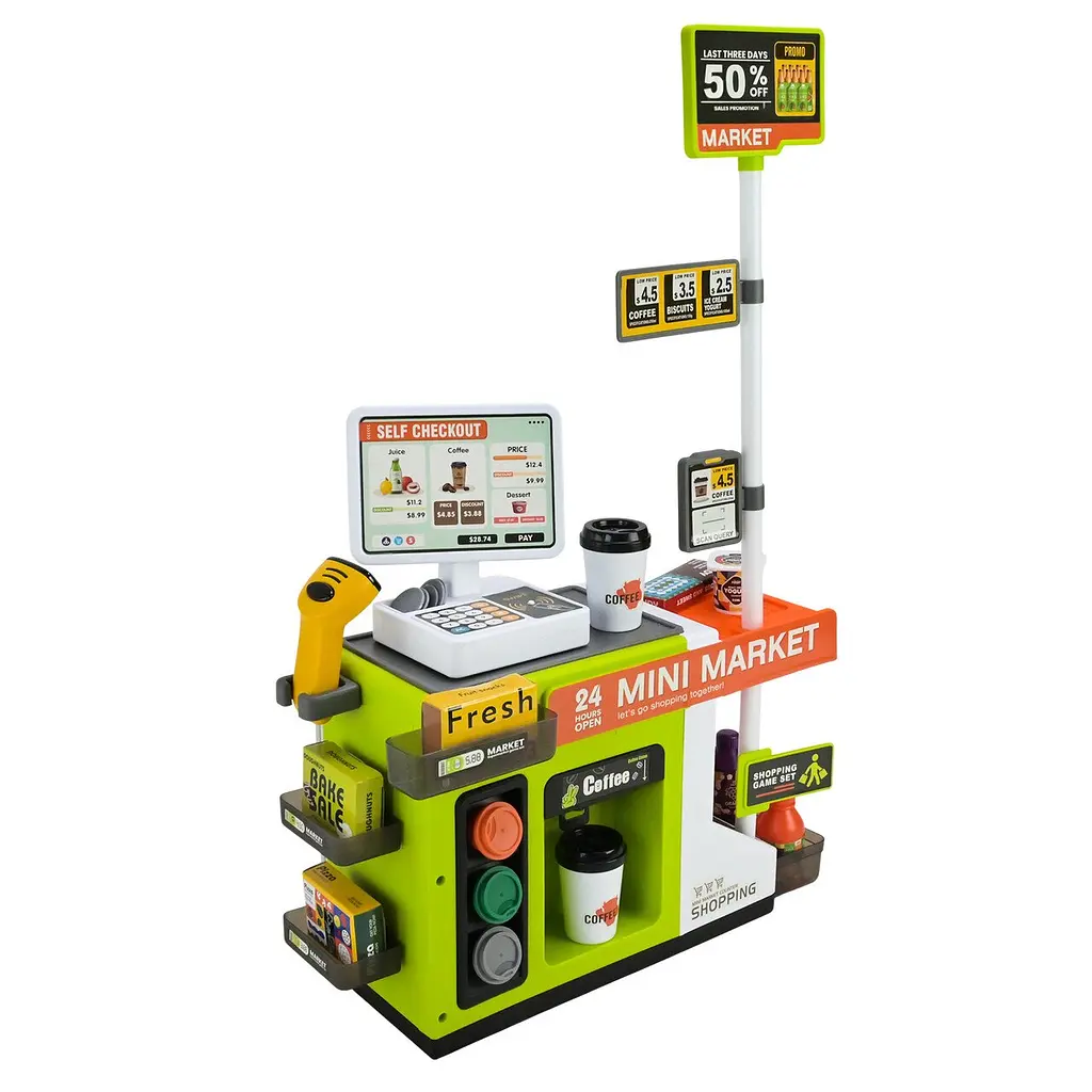 Іграшка Набір Супермаркет 668-172 Різнокольоровий shop (6990891401748) - фото 2