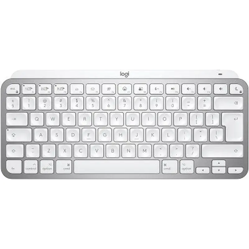 Клавіатура Logitech MX Keys Mini For Mac Wireless Illuminated UA Pale Grey (920-010526)