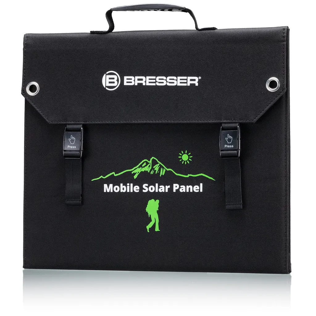 Портативний зарядний пристрій сонячна панель Bresser Mobile Solar Charger 60 Watt USB DC (3810050) - фото 2