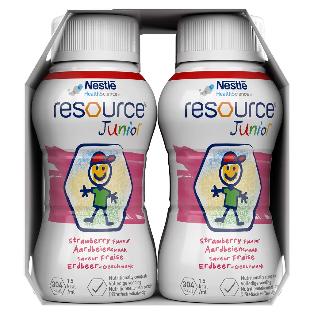 Готова молочна суміш Nestle Resource Junior, зі смаком полуниці, 800 мл (4 шт по 200 мл) - фото 11