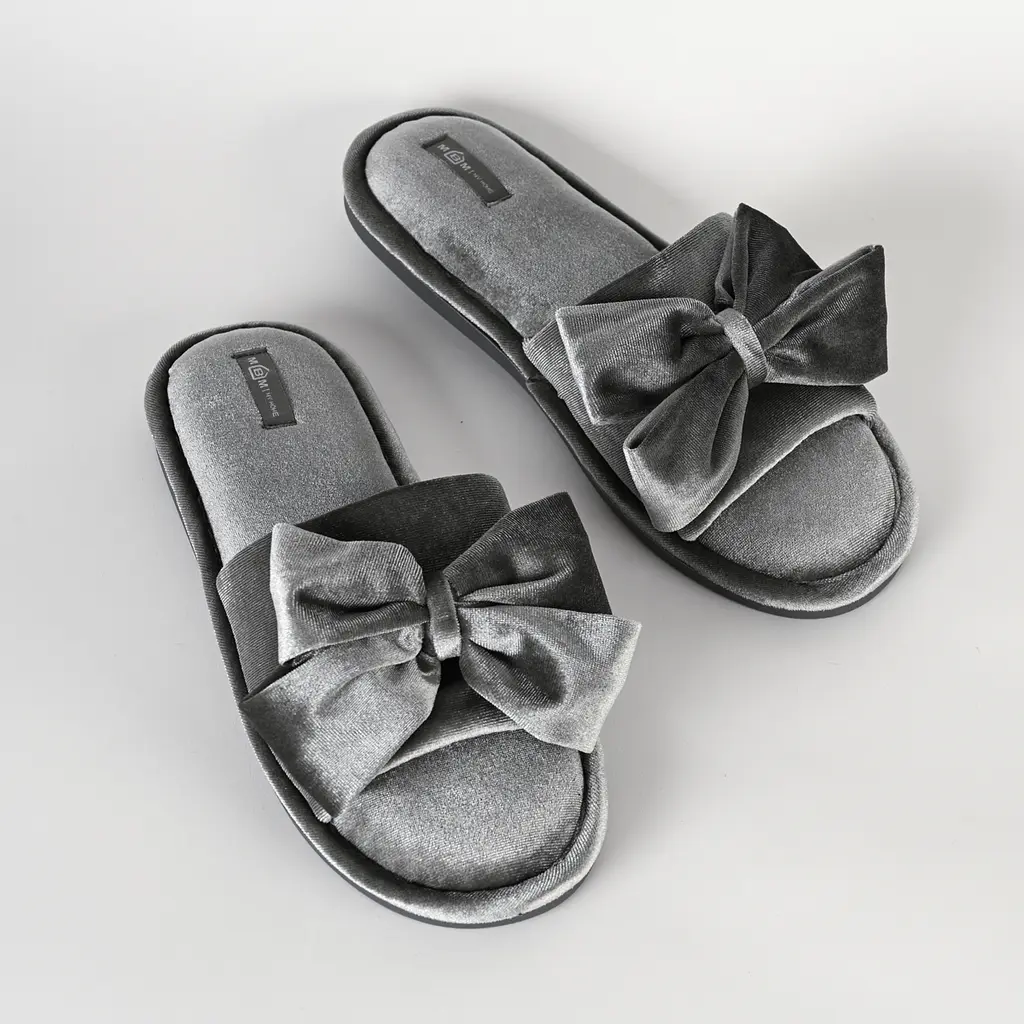 Кімнатні капці жіночі MBM My Home Dana Gray розмір 36-37 сірі (SL-16 36-37 GRAY) - фото 4