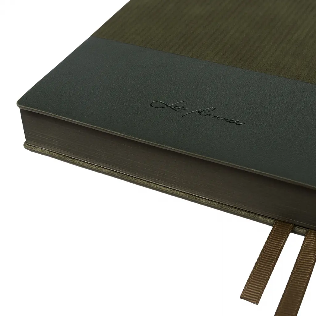 Щоденник діловий Leo Planner 2027 Velvet А5 м'який темно-зелений 368 сторінок (252721) - фото 18