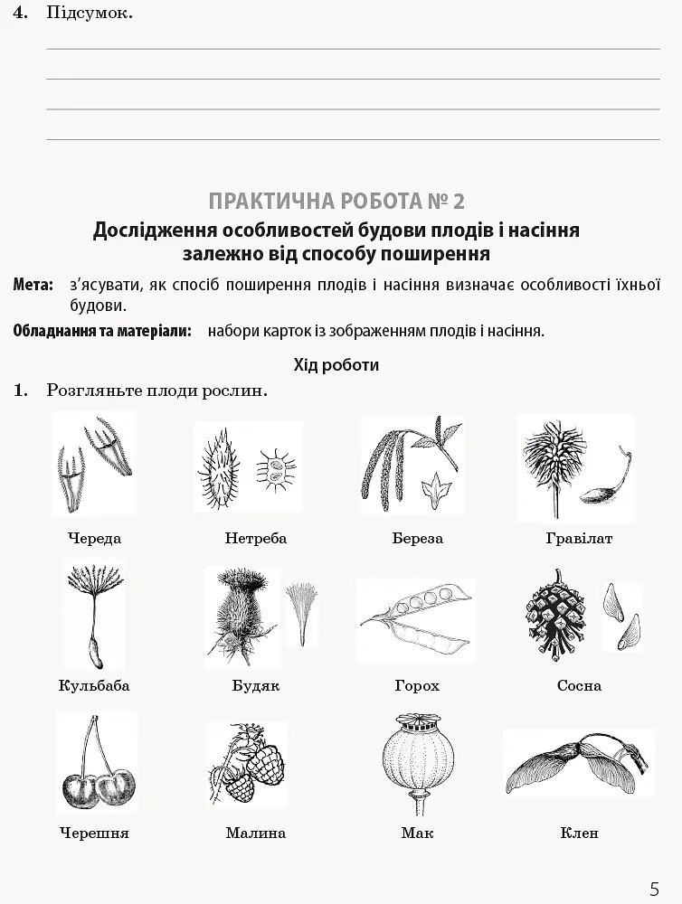 Біологія і екологія. Профільний рівень. Зошит для практичних робіт. 11 клас - Костянтин Задорожний - фото 8