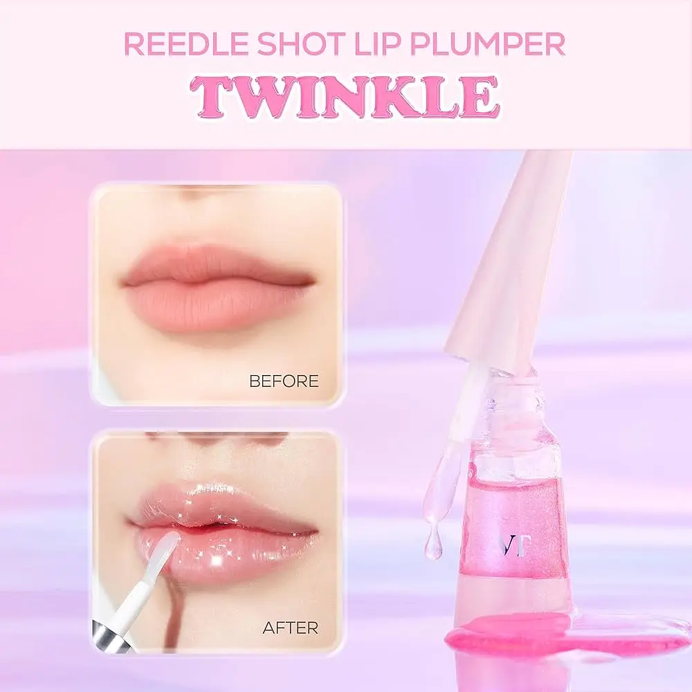 Зволожуючий блиск для губ VT Cosmetics Reedle Shot Lip Plumper Twinkle 4.3 г (VTC075) - фото 5
