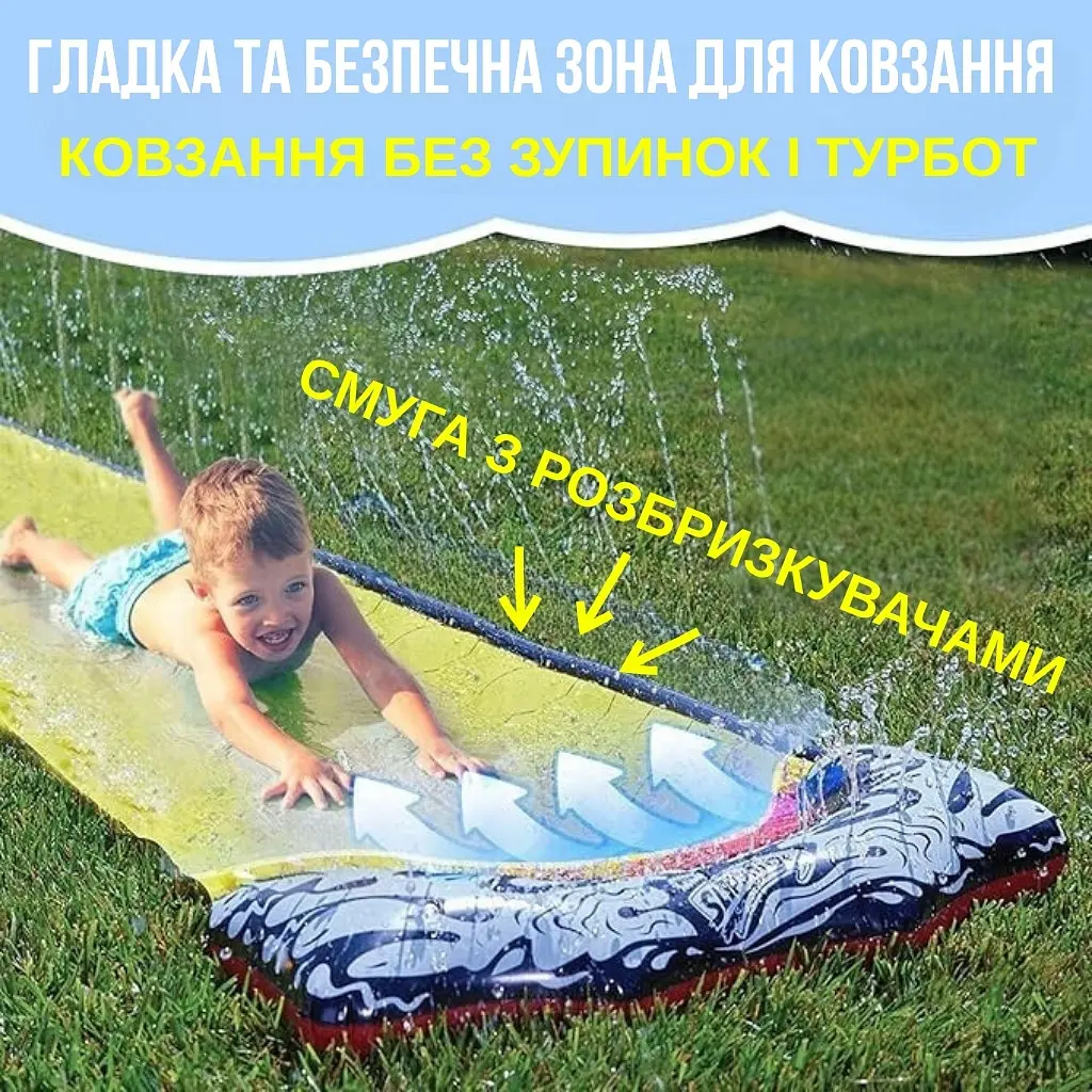 Надувна водна доріжка 610 x 70 см — Single - фото 3