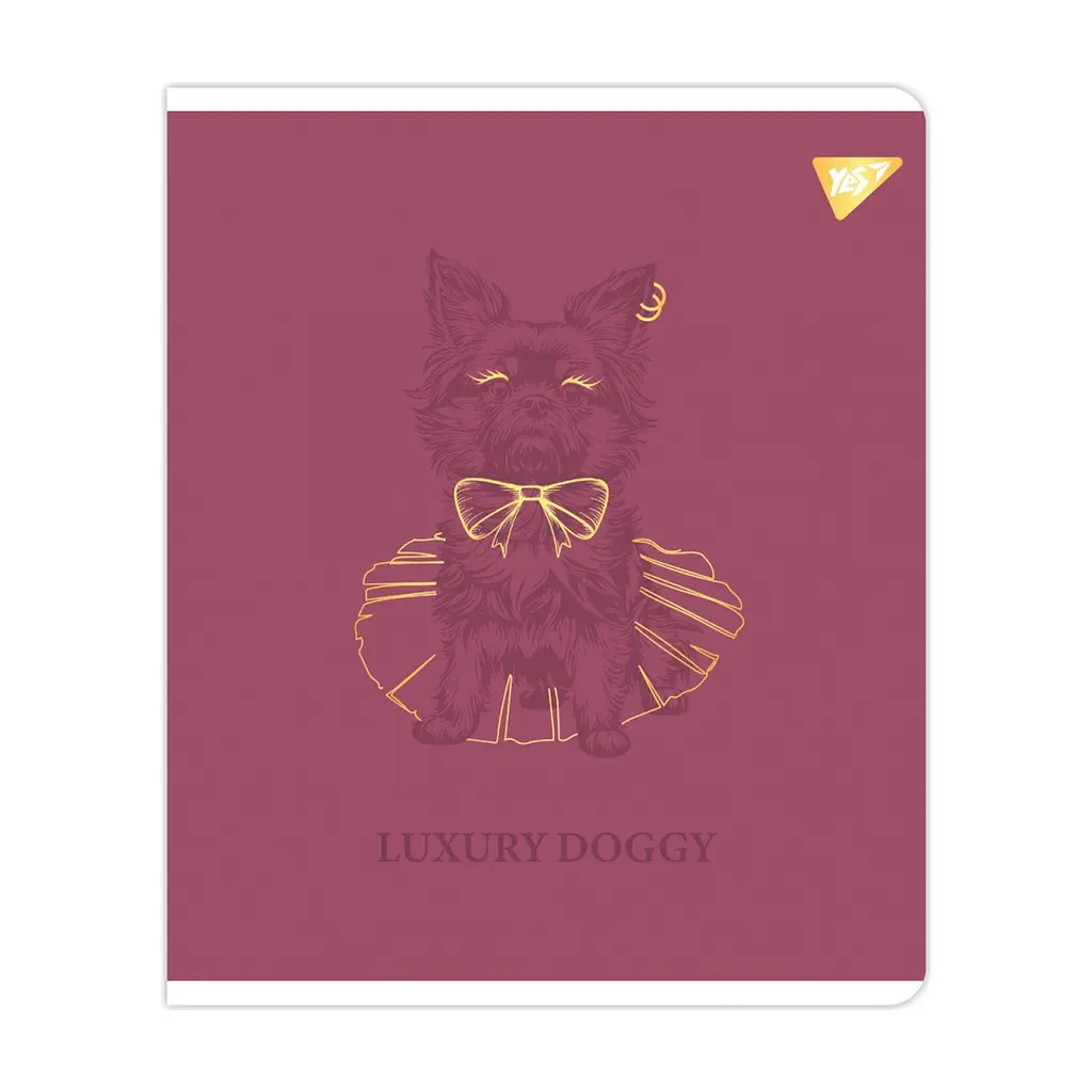 Зошит Yes Luxure doggy А5 18 аркушів клітинка (767520), в асортименті - фото 5