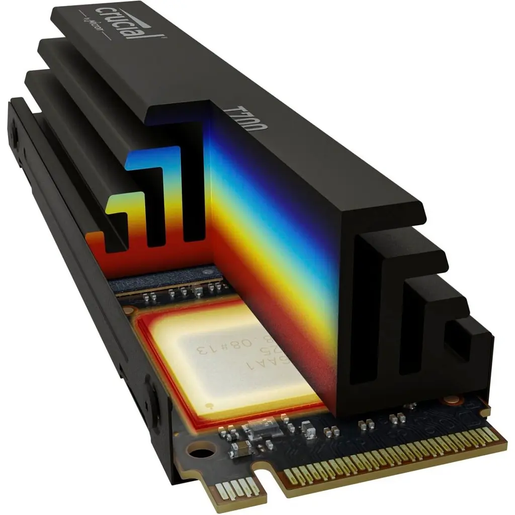 SSD накопичувач Crucial T700 4TB with Heatsink (CT4000T700SSD5) [142580] - фото 6