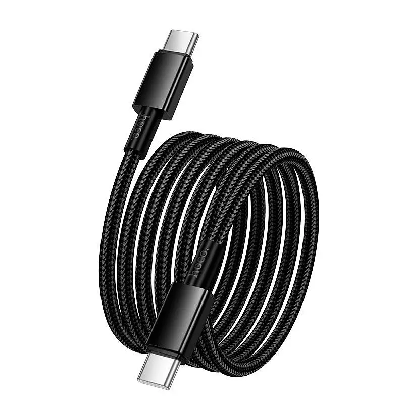 Кабель Hoco Type-C to Type-C Energy charging data cable X119 1 м 60W - фото 2