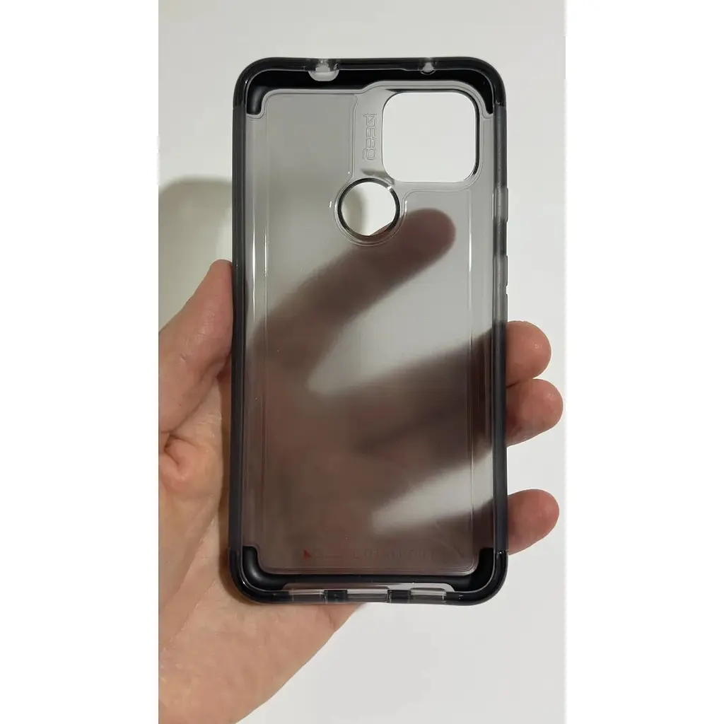 Протиударний силіконовий чохол Gear4 Wembley Palette для Google Pixel 4a 5G (6.2") Smoke - фото 6
