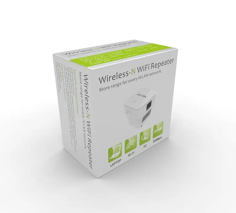 Усилитель сигнала Wi-Fi PIX-LINK LV-WR12 Wireless-N Repeater 300 Мбит/с - фото 4